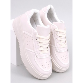 Secada Beige højsålede sneakers 1