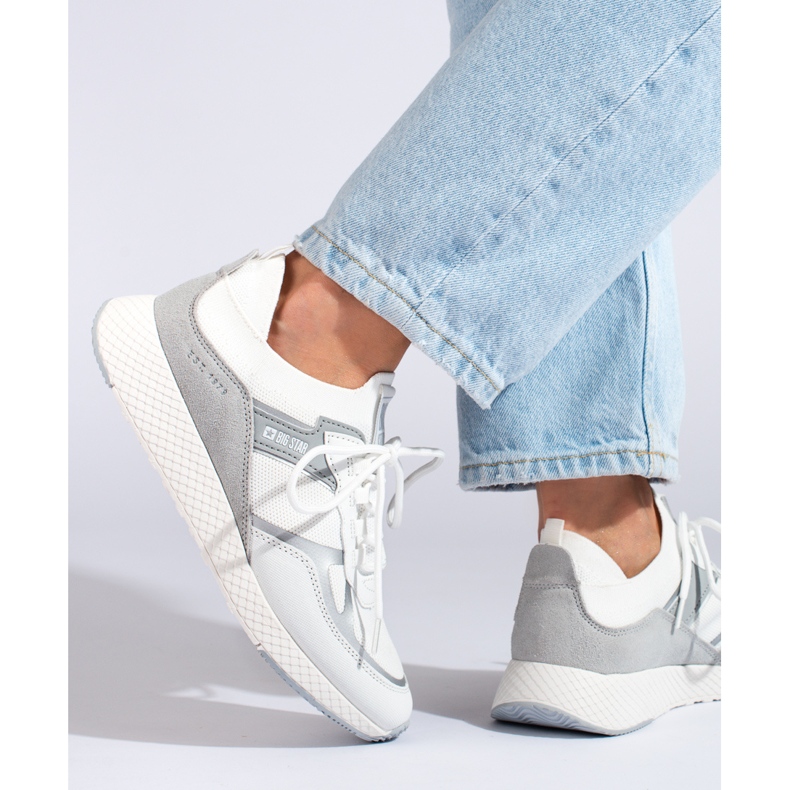 Damesneakers Big Star JJ274A196 hvid 1