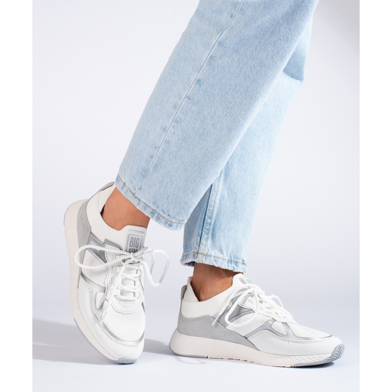 Damesneakers Big Star JJ274A196 hvid 2