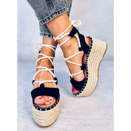 Marge Black kile espadriller sort 1