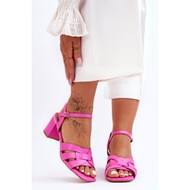 PG1 Klassiske Pink Misty højhælede sandaler lyserød 6