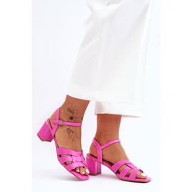 PG1 Klassiske Pink Misty højhælede sandaler lyserød 5
