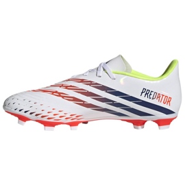 Adidas Predator Edge.4 FxG M GW0989 fodboldstøvler hvid hvid 2