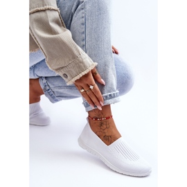 PE1 Slip-On Sneakers til kvinder Hvid Lento 2