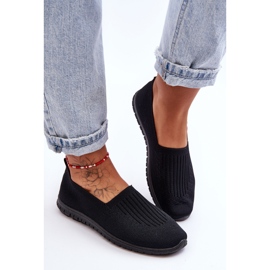 PE1 Slip-On Sneakers til kvinder Sort Lento 2
