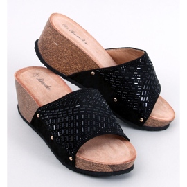 Greco Black kile sandaler sort 1