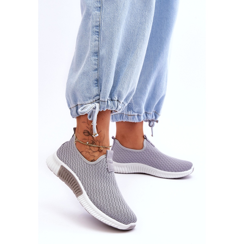 Klassiske Slip-On Sportssko Grå 6