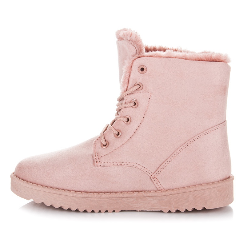 Seastar Suede Trappers lyserød 1
