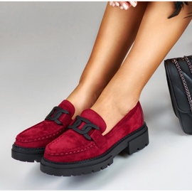 La.Fi Fuchsia platform loafers lyserød 1