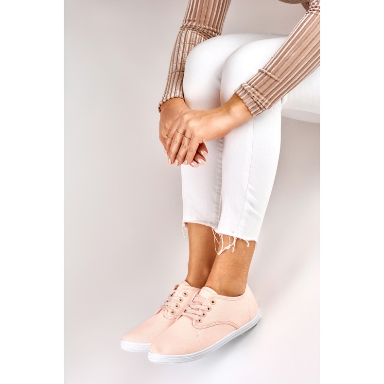 Pink sneakers til kvinder lyserød 2