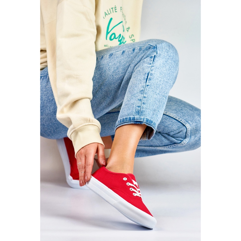 Røde sneakers til kvinder 1