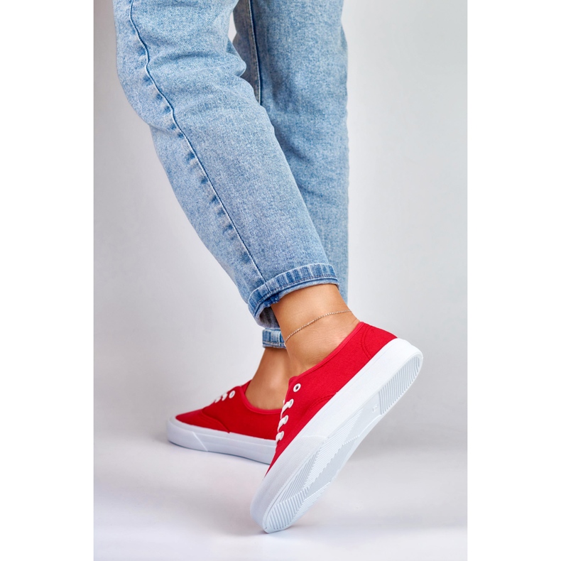 Røde sneakers til kvinder 2
