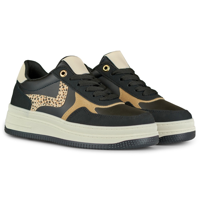 Lara sorte sneakers til kvinder 2
