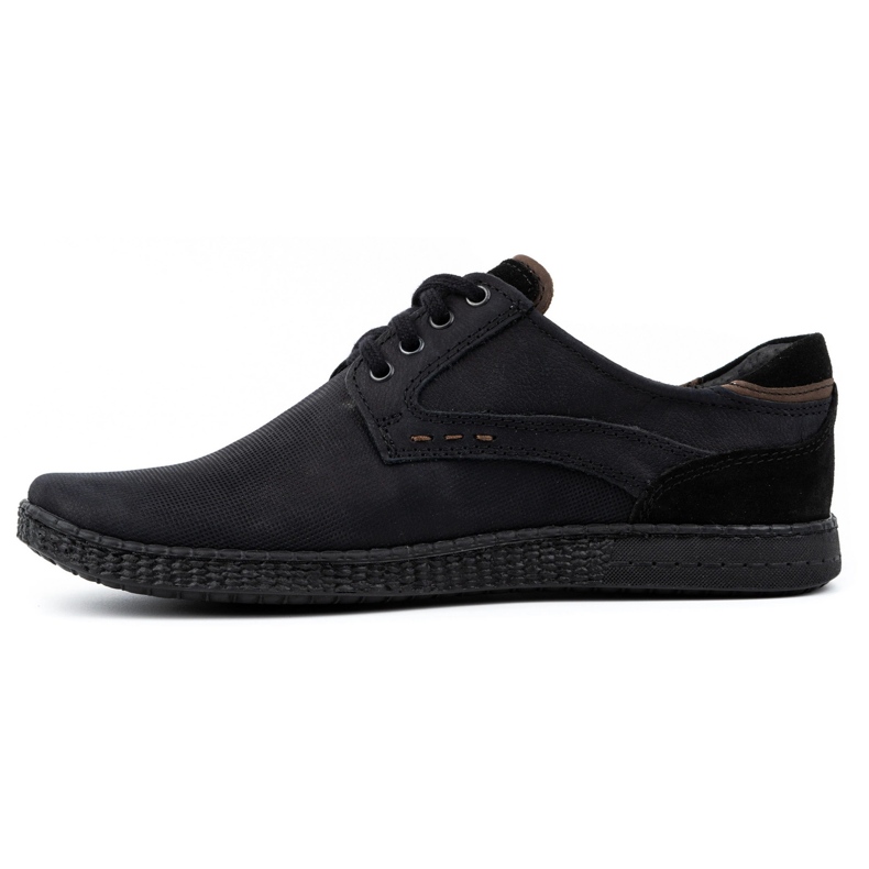 KOMODO Casual herresko 848 sort 1