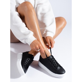 Shelovet platform sorte sneakers 1