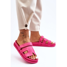 Klassiske damesandaler Fuchsia Molie lyserød 2
