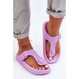 Dame skum flip flops lilla Apollo 2