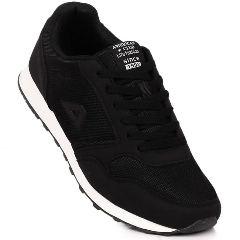 American Club M AM919A sorte sportssko 1