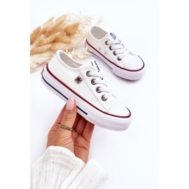Klassiske børnesneakers Big Star DD374160 Hvid 8