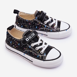 Velcro sneakers til børn Big Star LL374063 Sort 1