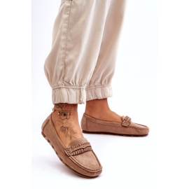 Dame ruskind Loafers Beige Clorie 2