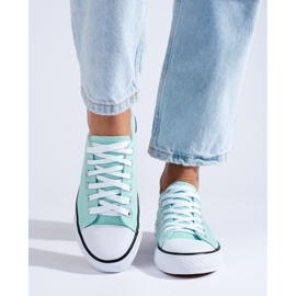 Shelovet klassiske mint sneakers grøn 1