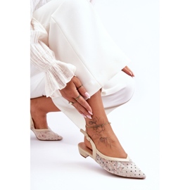 PG1 Dameballetlejligheder Beige Adore 2