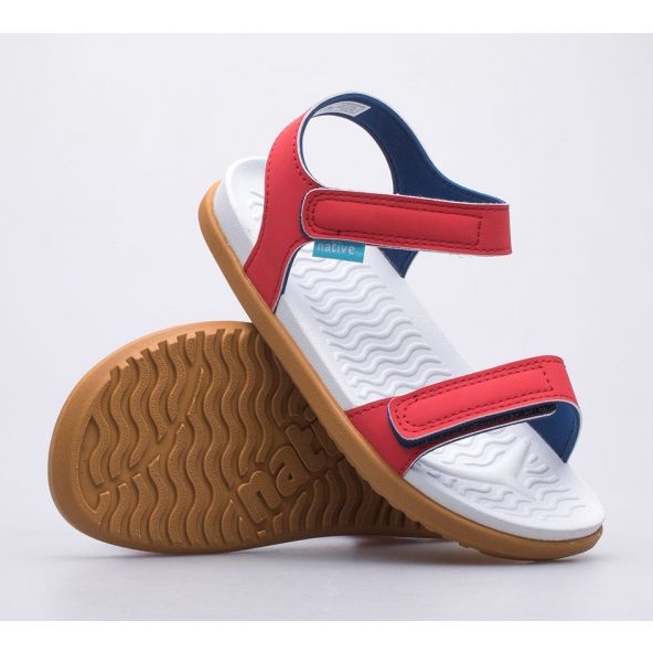 Native Charley Jr sandaler 62109100-6409 rød 1