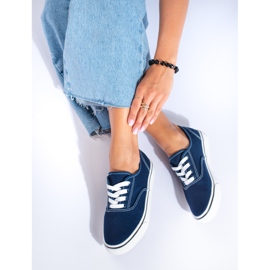 SHELOVET Sneakers til kvinder blå 2