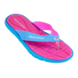 Aqua-Speed ​​Bali hjemmesko pink-blå 03 479 lyserød 1