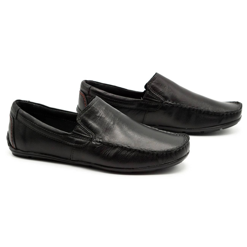 Olivier Mænds loafers 763 sort korn 3