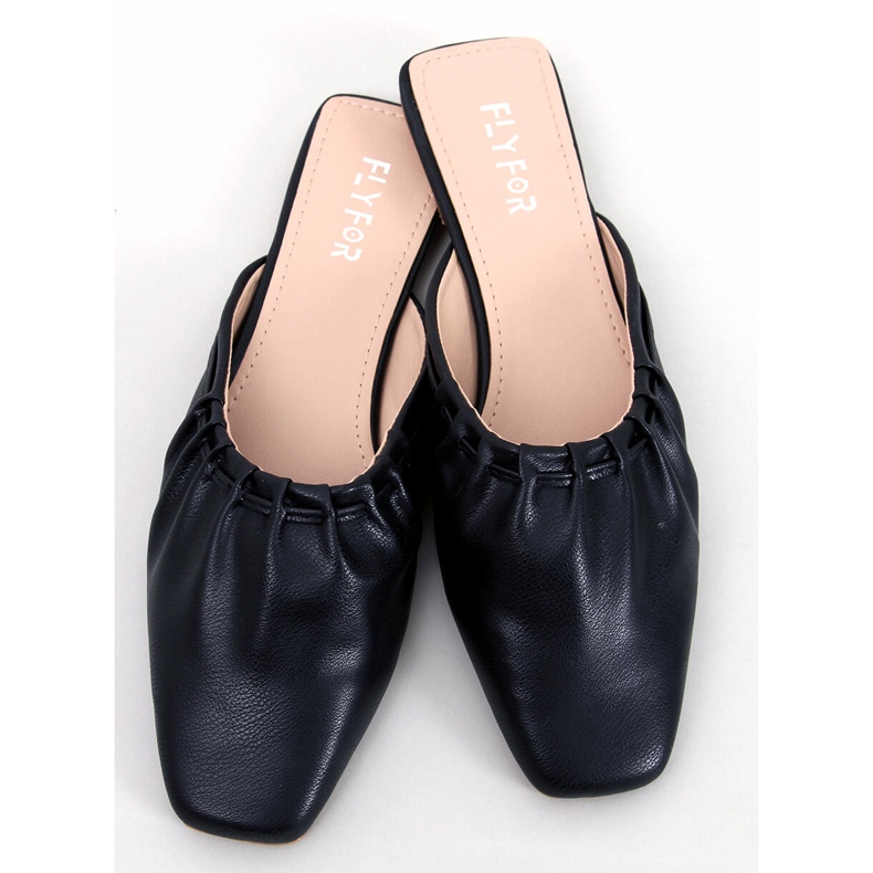 Elegante dametøfler Presley Black sort 2