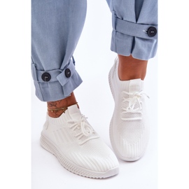 PG1 Slip-on tekstilsko til kvinder, hvid Zauna 2