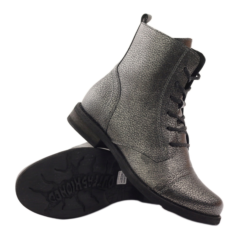 Edeo Sorte metallic arbejdsstøvler 3