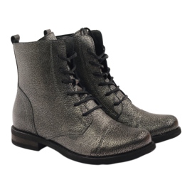 Edeo Sorte metallic arbejdsstøvler 4