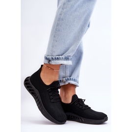 PG1 Slip-on tekstil sneakers til kvinder Sort Venett 2
