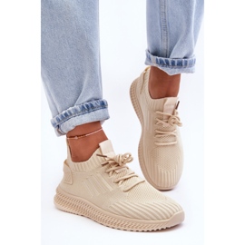 PG1 Slip-On tekstilsko til kvinder Beige Zauna 2