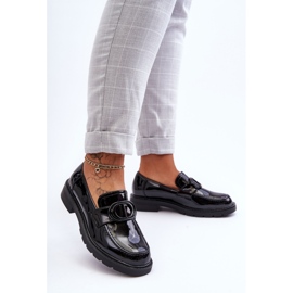 PG1 Lakerede Platform Loafers Sort Jarren 1