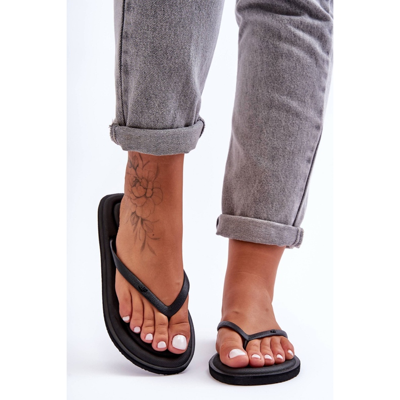 Klassiske flip-flops til kvinder 4F 4FSS23FFLIF067-20S sort 1