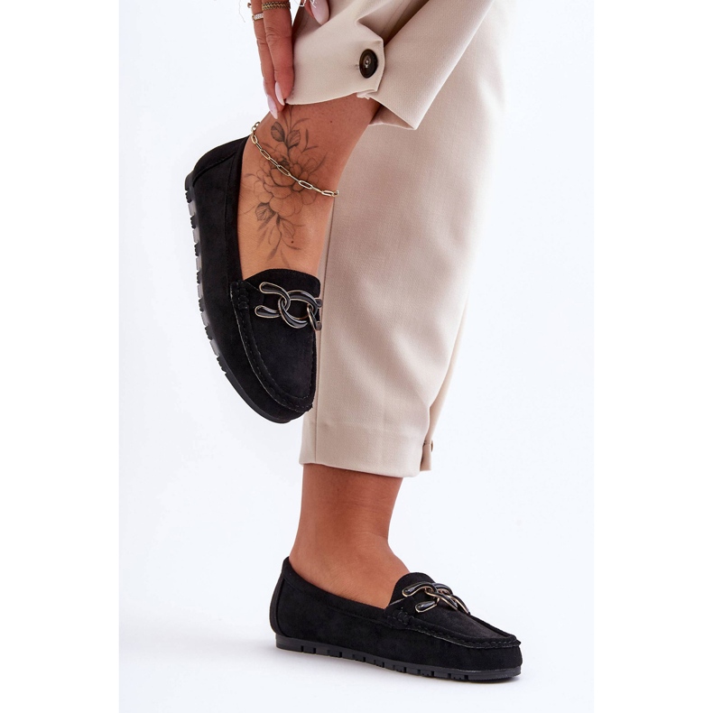 PG1 Dame Ruskind Flat Loafers Sort Appia 1