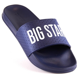 Big Star MM174321 sportsfoam hjemmesko til mænd blå 1