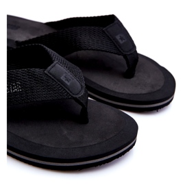 Herre Foam Flip Flops Big Star LL174618 Sort 2
