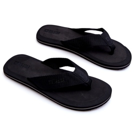 Herre Foam Flip Flops Big Star LL174618 Sort 1