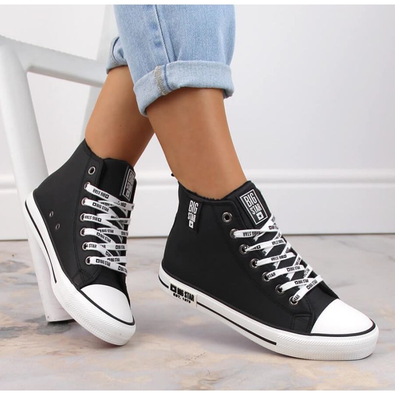 Big Star W INT1898B isolerede sneakers sorte 1
