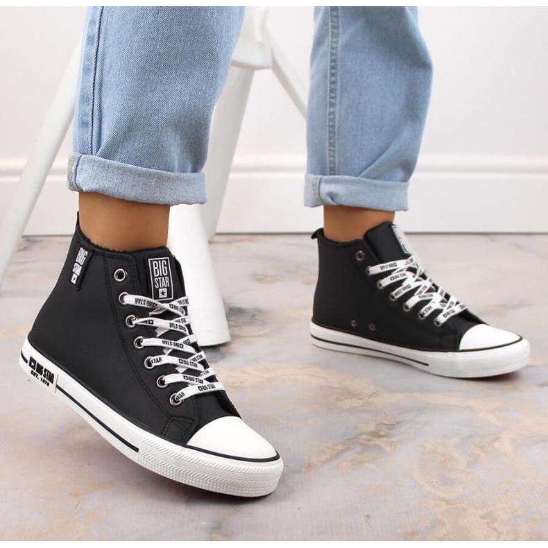 Big Star W INT1898B isolerede sneakers sorte 2