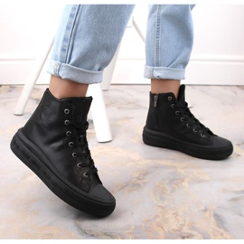 Snøreisolerede sneakers Big Star W INT1902B sorte 2