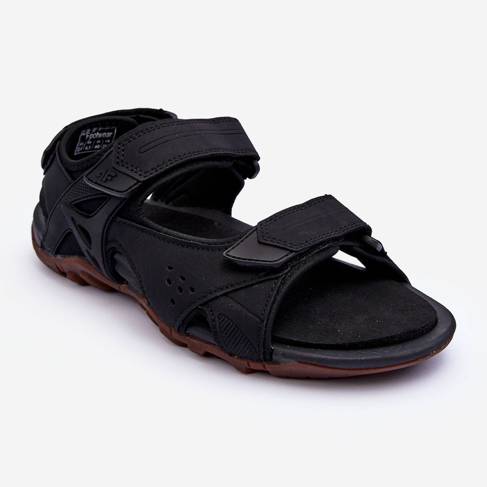 Herre sportssandaler 4F 4FSS23FSANM018-20S Sort 1