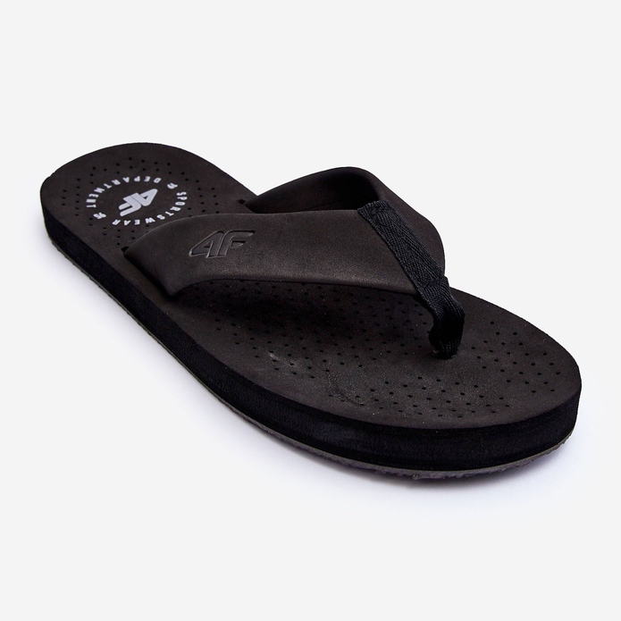 Herre-flip-flops 4F 4FSS23FFLIM071-20S Sort 1