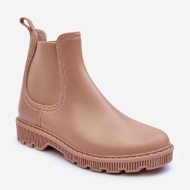 PG3 Matte Helinca Beige Wellingtons til kvinder 1
