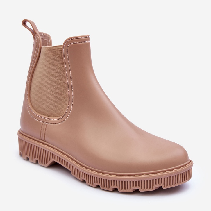 PG3 Matte Helinca Beige Wellingtons til kvinder 1